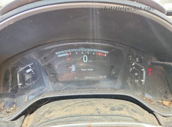 5J6RW2H83HL037608 2017 HONDA CR-V Black Widok zestawu wskaźników