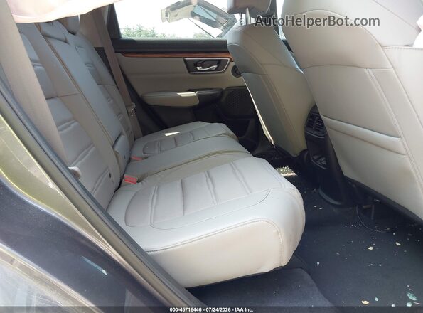 5J6RW2H83HL059463 2017 HONDA CR-V Gray Vista de la etiqueta del VIN