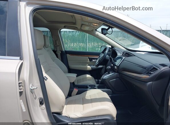 5J6RW2H83JL029403 2018 HONDA CR-V Tan წინა სალონის ხედი