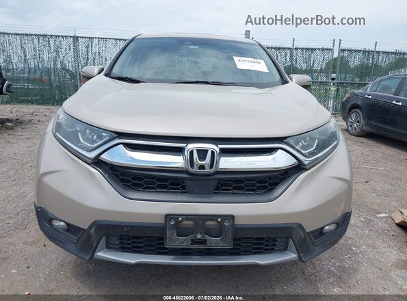 5J6RW2H83JL029403 2018 HONDA CR-V Tan ხელსაწყოთა პანელის ხედი