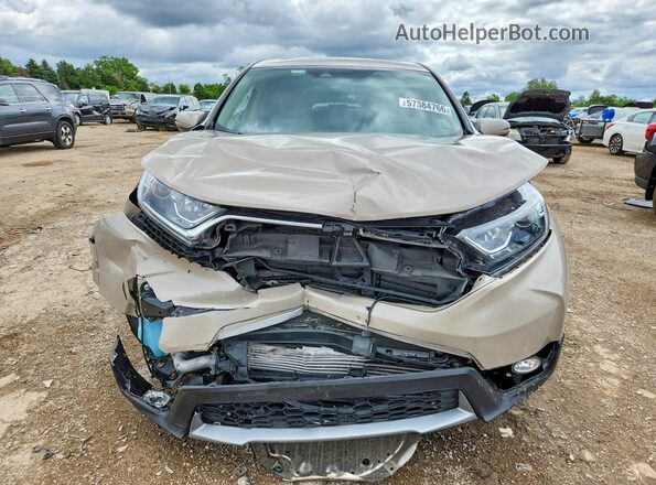 5J6RW2H84JL003277 2018 HONDA CR-V Tan წინა ხედი