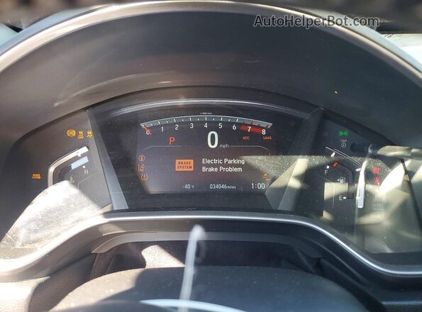 5J6RW2H84MA014831 2021 HONDA CR-V Red Widok zestawu wskaźników