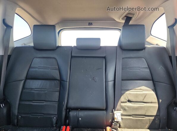 5J6RW2H85HL002827 2017 HONDA CR-V Black Вид задніх сидінь