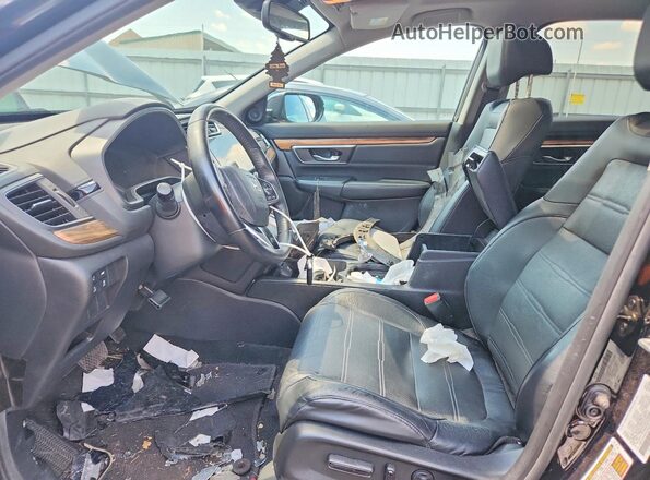 5J6RW2H85HL034502 2017 HONDA CR-V Black Սալոնի դիմացի տեսք