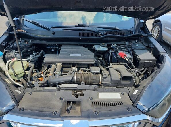 5J6RW2H85HL034502 2017 HONDA CR-V Black Շարժիչի բաժամունքի տեսք