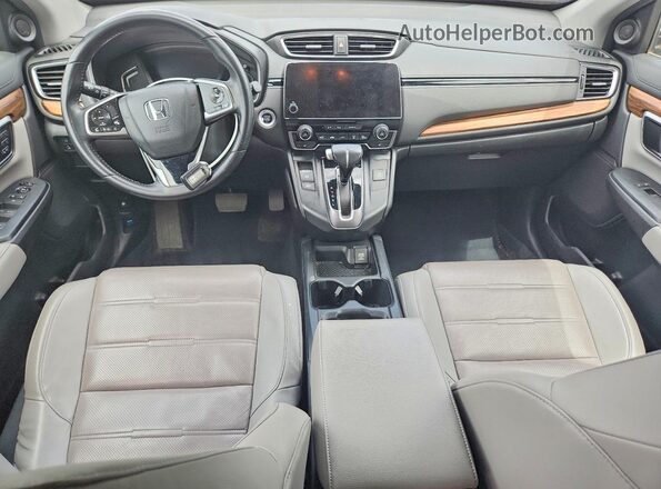5J6RW2H85JA000996 2018 HONDA CR-V Silver Առջևի վահանակի տեսք