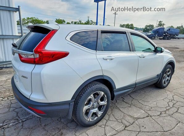 5J6RW2H85JL013252 2018 HONDA CR-V White Задня права чверть