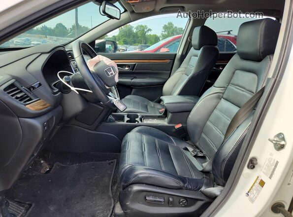 5J6RW2H85JL013252 2018 HONDA CR-V White Вид салону спереду