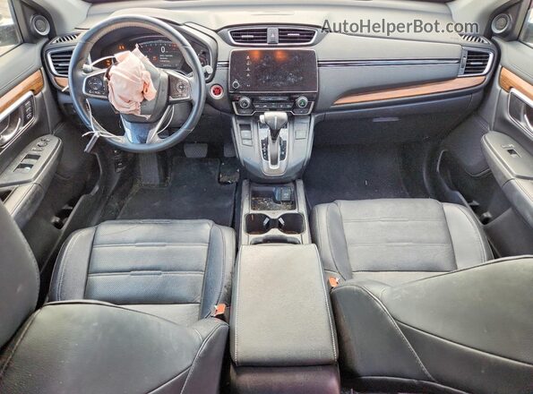 5J6RW2H85JL013252 2018 HONDA CR-V White Вид панелі приладів