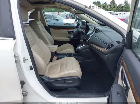 5J6RW2H86HL053852 2017 HONDA CR-V White Вид салону спереду
