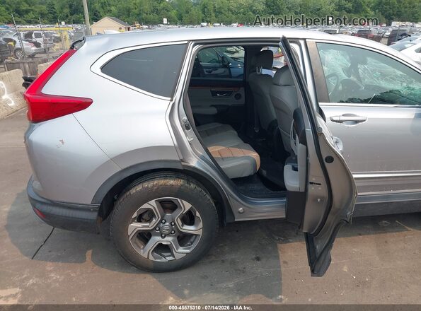 5J6RW2H86HL057304 2017 HONDA CR-V Silver VIN კოდის სტიკერის ხედი
