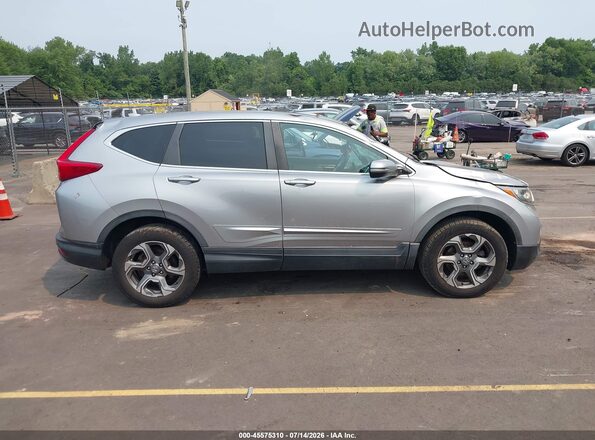 5J6RW2H86HL057304 2017 HONDA CR-V Silver უკანა სალონის ხედი