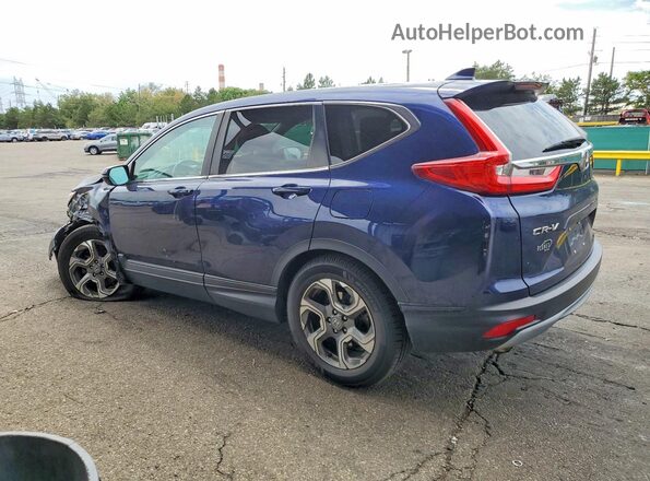 5J6RW2H86KA005965 2019 HONDA CR-V Blue Tył lewy