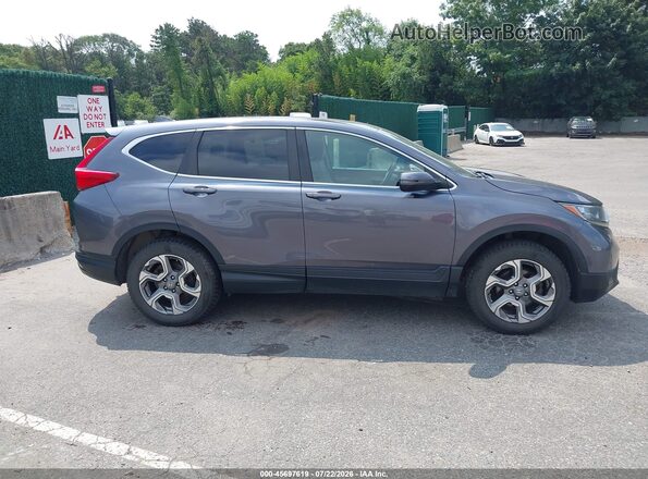5J6RW2H87HL070143 2017 HONDA CR-V Gray Вид задньої частини салону