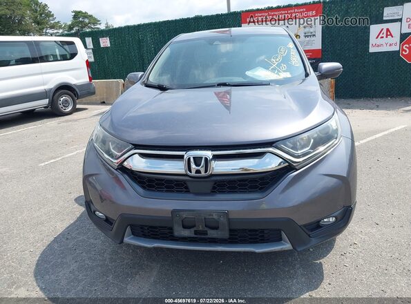 5J6RW2H87HL070143 2017 HONDA CR-V Gray Вид щитка приладів