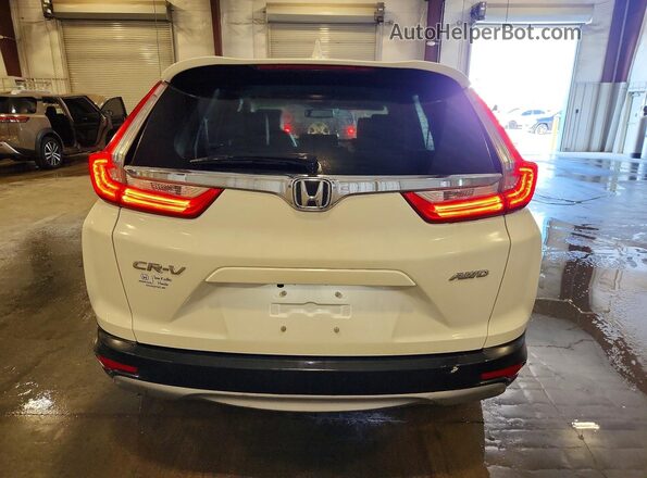 5J6RW2H87JL027508 2018 HONDA CR-V White უკანა ხედი