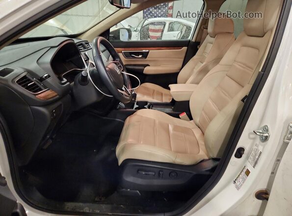 5J6RW2H87JL027508 2018 HONDA CR-V White წინა სალონის ხედი