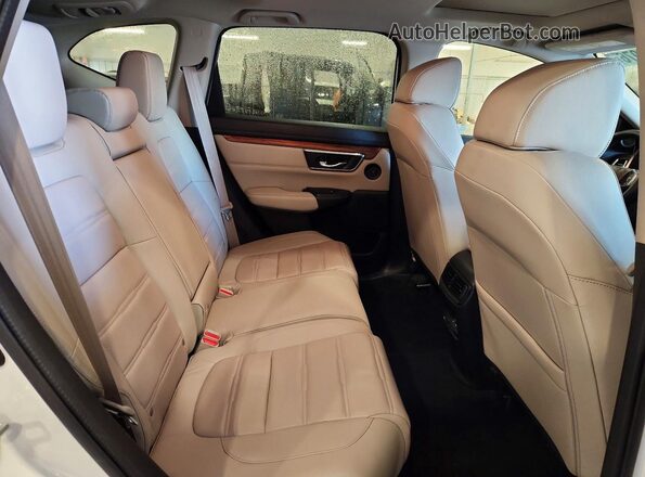 5J6RW2H87JL027508 2018 HONDA CR-V White უკანა სალონის ხედი