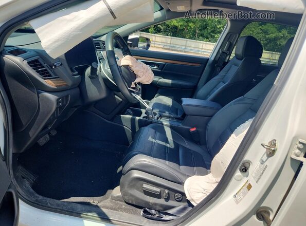 5J6RW2H87KA018109 2019 HONDA CR-V White Vista interior delantera