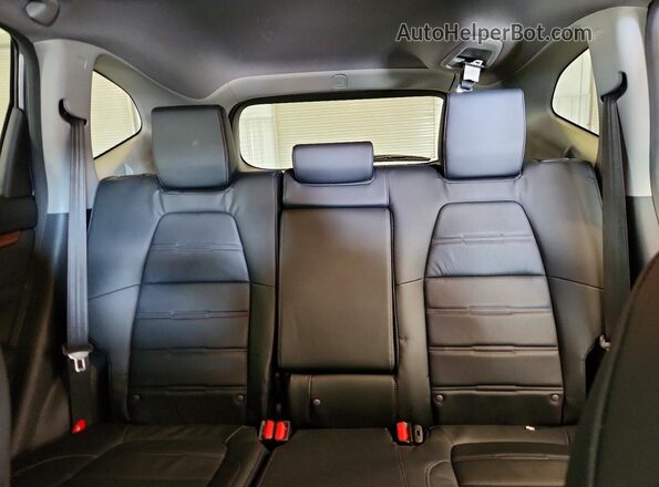 5J6RW2H87KL012654 2019 HONDA CR-V Gray Rear seats view