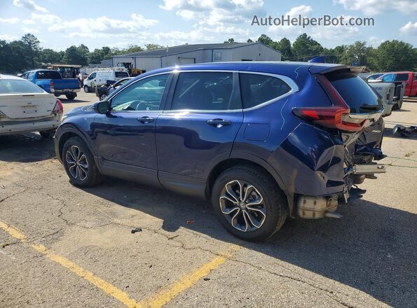 5J6RW2H87LL018732 2020 HONDA CR-V Синий Задняя левая четверть