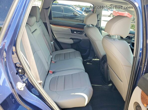 5J6RW2H87LL018732 2020 HONDA CR-V Синий Вид задней части салона