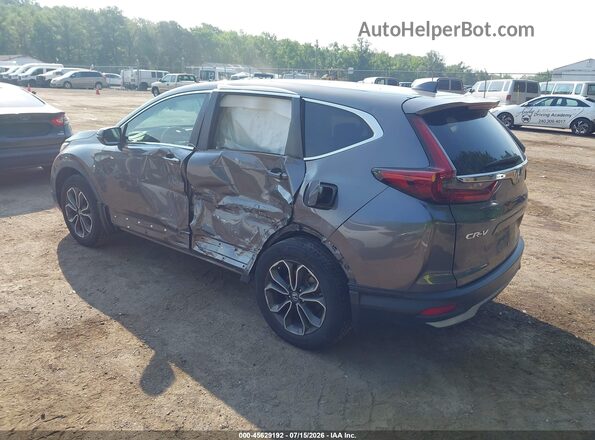 5J6RW2H87MA000955 2021 HONDA CR-V Серый Задняя левая четверть