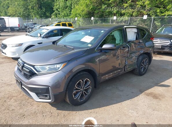 5J6RW2H87MA000955 2021 HONDA CR-V Серый Передняя левая четверть