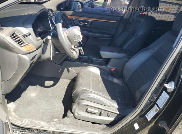 5J6RW2H87MA013401 2021 HONDA CR-V Черный Вид салона спереди