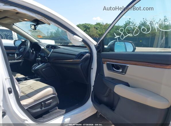 5J6RW2H87ML013306 2021 HONDA CR-V White Front interior view