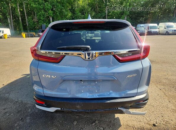 5J6RW2H87NA016347 2022 HONDA CR-V Blue უკანა ხედი