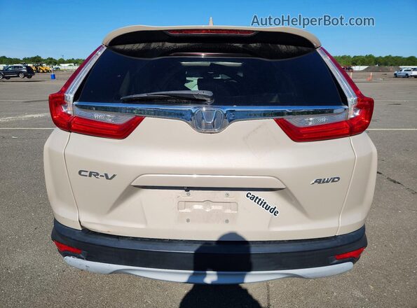 5J6RW2H88HL034381 2017 HONDA CR-V Tan უკანა ხედი