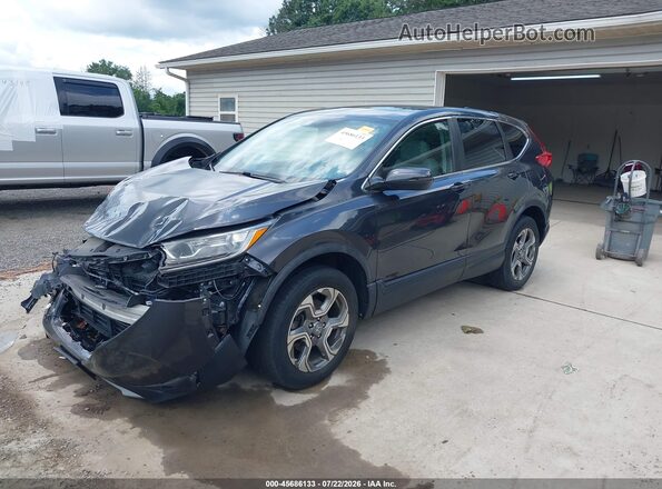 5J6RW2H88HL074668 2017 HONDA CR-V Gray Front left