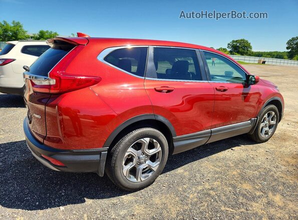 5J6RW2H88JL001385 2018 HONDA CR-V Red Trasero derecho