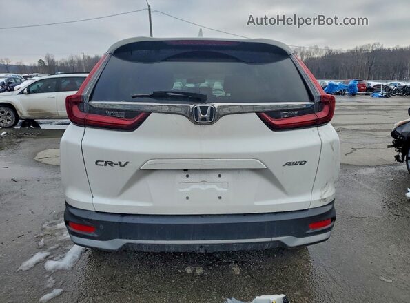 5J6RW2H88LL043400 2020 HONDA CR-V White Rear view