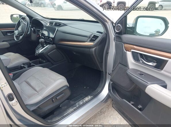 5J6RW2H88LL045857 2020 HONDA CR-V Blue Вид салону спереду