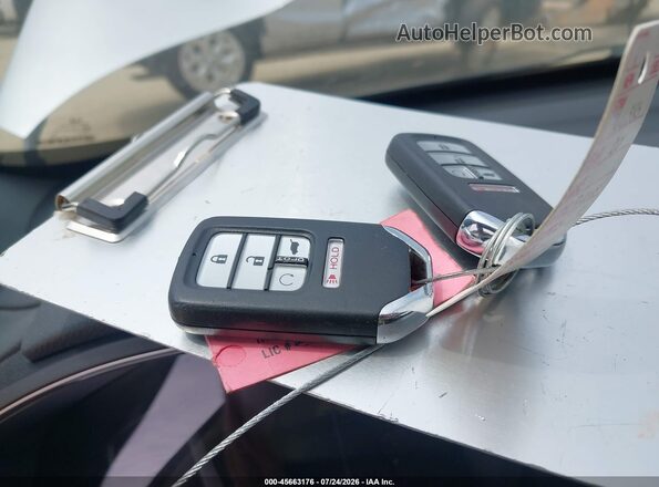 5J6RW2H88LL045857 2020 HONDA CR-V Blue Вид панелі приладів
