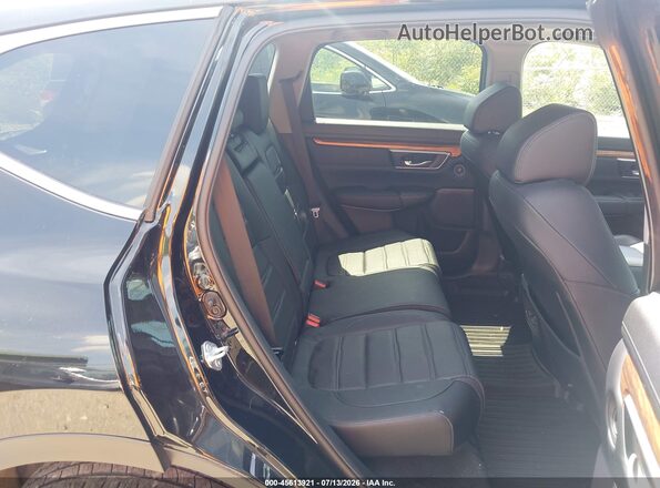 5J6RW2H88ML011418 2021 HONDA CR-V Black Vista de la etiqueta del VIN