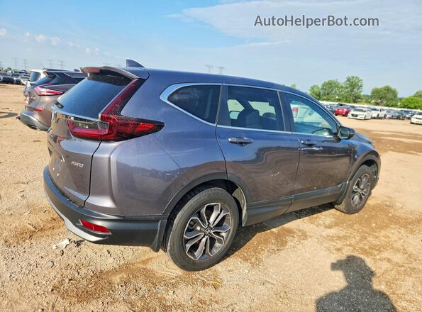 5J6RW2H88ML014755 2021 HONDA CR-V Gray Задня права чверть