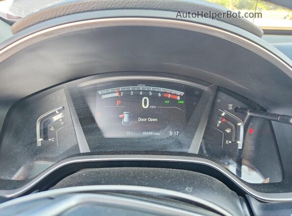 5J6RW2H88ML014755 2021 HONDA CR-V Gray Вид щитка приладів