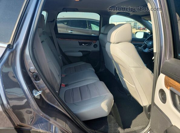 5J6RW2H88ML014755 2021 HONDA CR-V Gray Вид задніх сидінь