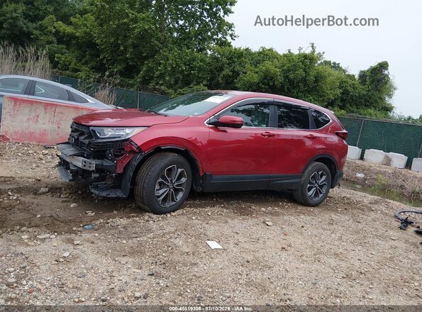 5J6RW2H88NL000341 2022 HONDA CR-V Red 