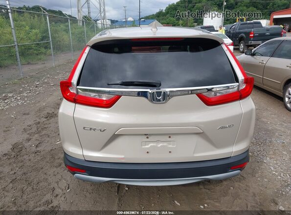 5J6RW2H89JL000066 2018 HONDA CR-V Желто-коричневый 
