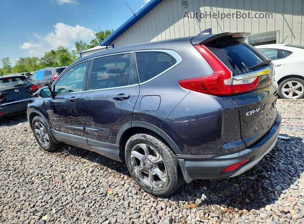 5J6RW2H89JL007194 2018 HONDA CR-V Blue უკანა მარცხენა