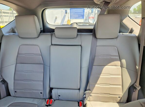 5J6RW2H89JL007194 2018 HONDA CR-V Blue უკანა სავარძლების ხედი