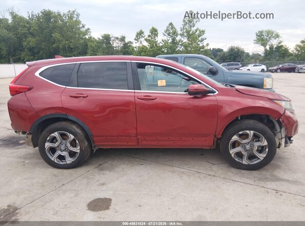 5J6RW2H89JL029079 2018 HONDA CR-V Красный Вид щитка приборов