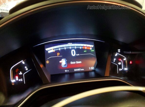 5J6RW2H89JL029082 2018 HONDA CR-V Оранжевый Вид щитка приборов