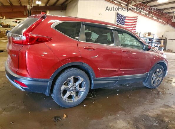 5J6RW2H89JL029082 2018 HONDA CR-V Оранжевый Задняя правая четверть