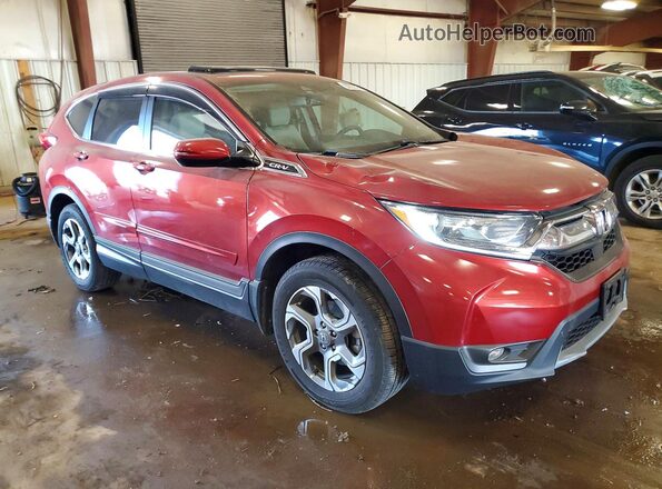 5J6RW2H89JL029082 2018 HONDA CR-V Оранжевый Передняя правая четверть