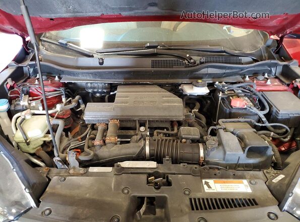5J6RW2H89JL029082 2018 HONDA CR-V Оранжевый Вид подкапотного пространства
